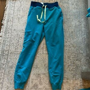 FIGS Zamora joggers XSP in Teal